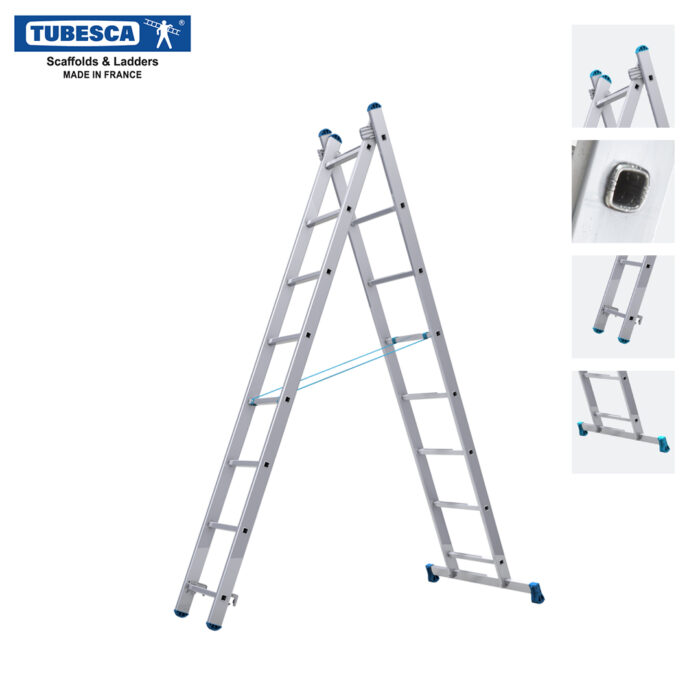 Tubesca Starline 2-Section Combination Ladder - Image 1