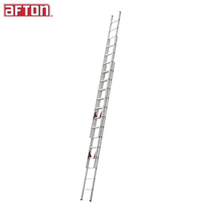 Afton Triple Extension Aluminum Ladder - Image 1