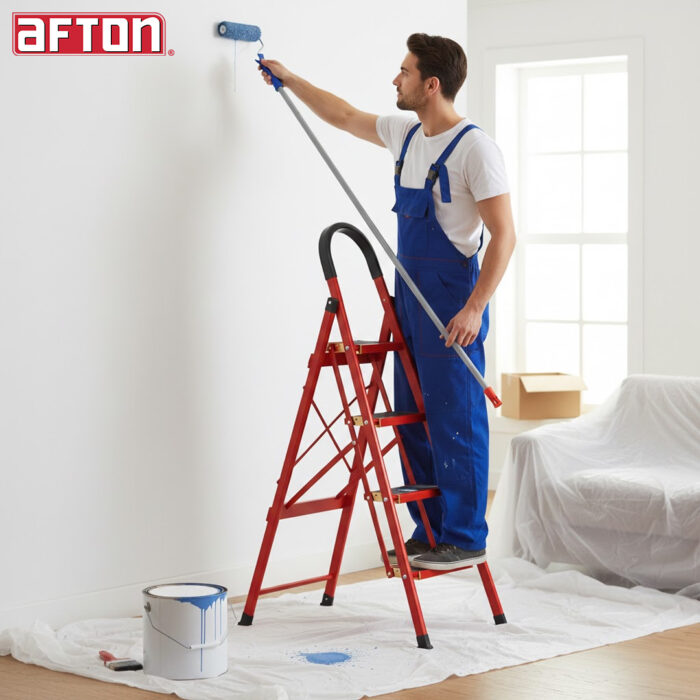 Afton Steel Household Foldable Ladder - Image 3