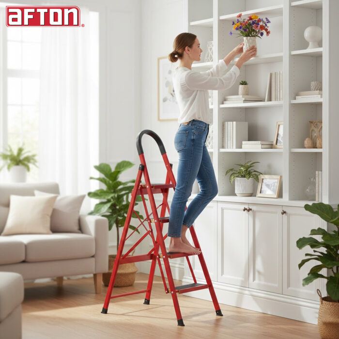 Afton Steel Household Foldable Ladder - Image 2
